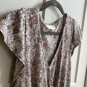 Short sleeve blouse